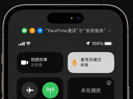 左贡苹果授权维修网点分享iPhone在通话时让你的声音更清晰 