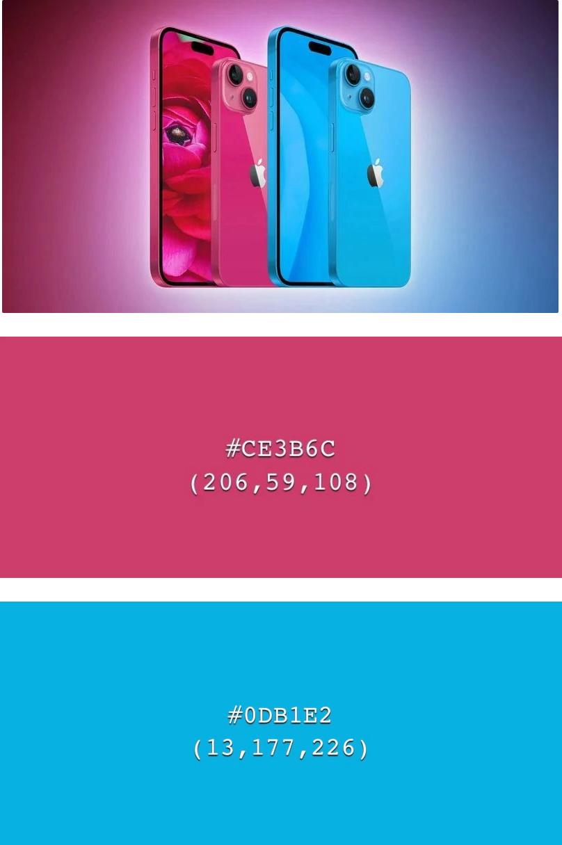 左贡苹果维修网点分享iPhone 15 系列手机有哪些配色 