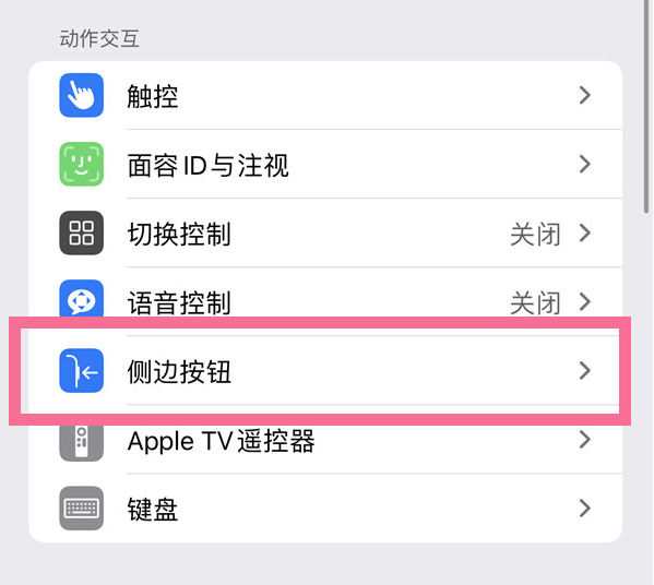 左贡苹果14维修店分享iPhone14 Plus侧键双击下载功能关闭方法 